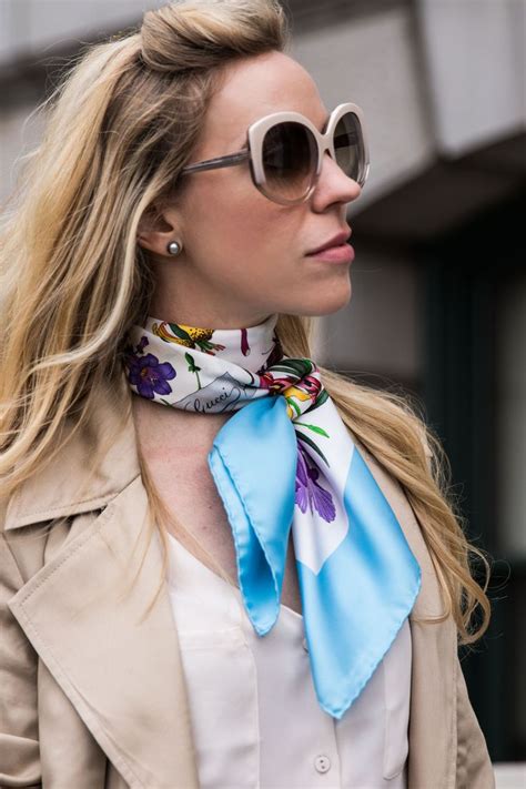 silk scarf outfit ideas.